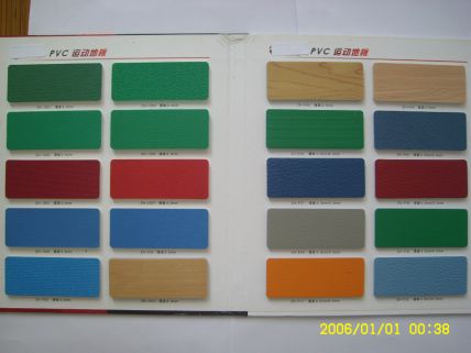 運動地板（楓木紋）